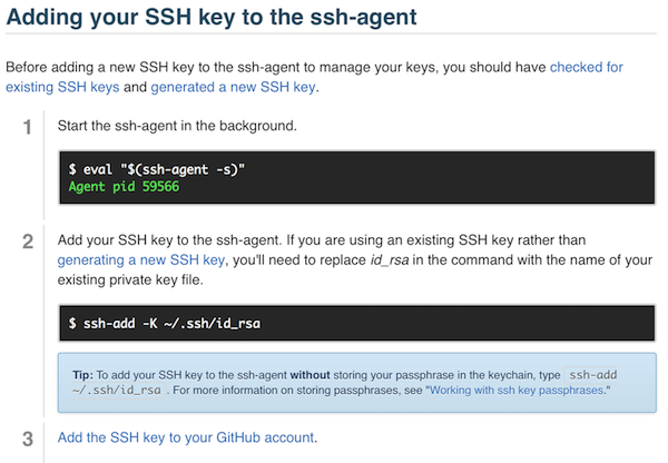 Add SSH-Agent